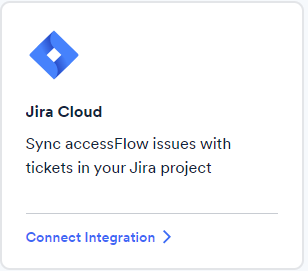 Screenshot of connect Jira integration